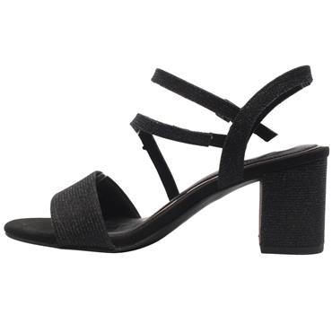 MARCO TOZZI 28300 SANDAL - BLACK SPARKLE